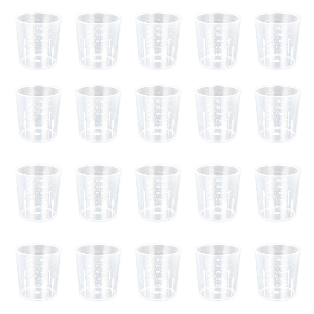 20 Mini Measuring Cups Set (30 ml)