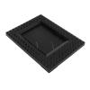 FILFEEL Stylish 3-Inch Photo Frame, Decorative Card Holder for 12, 11, 9, 8, 7 Photos White (BLACK) view 4