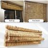 Waterproof Bamboo Roller Shade for Balcony view 4