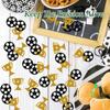 JOVYTH 100 Pcs Soccer Birthday Confetti view 3