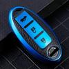 Car Key Cover for Nissan Models - Style 1 Blue view 3