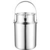 Stainless Steel Jug with Sealed Lid for Storing and Transporting Liquids view 1