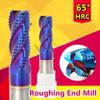 Single-Flute Spiral Cutter, Solid-Carbide Roughing Cutter, 4 Flutes, 320 mm, CNC Cutter for Acrylic, Wood and Metal (16×45×16×100) view 3