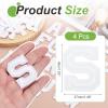 QUARKZMAN 4 Pack Letter S Iron-On Patches view 2