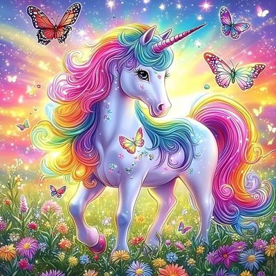 TOSTOG Rainbow Unicorn Diamond Painting for Adults