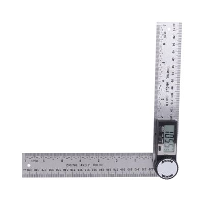 Digital Angle Finder, 10–390 mm, Stainless Steel