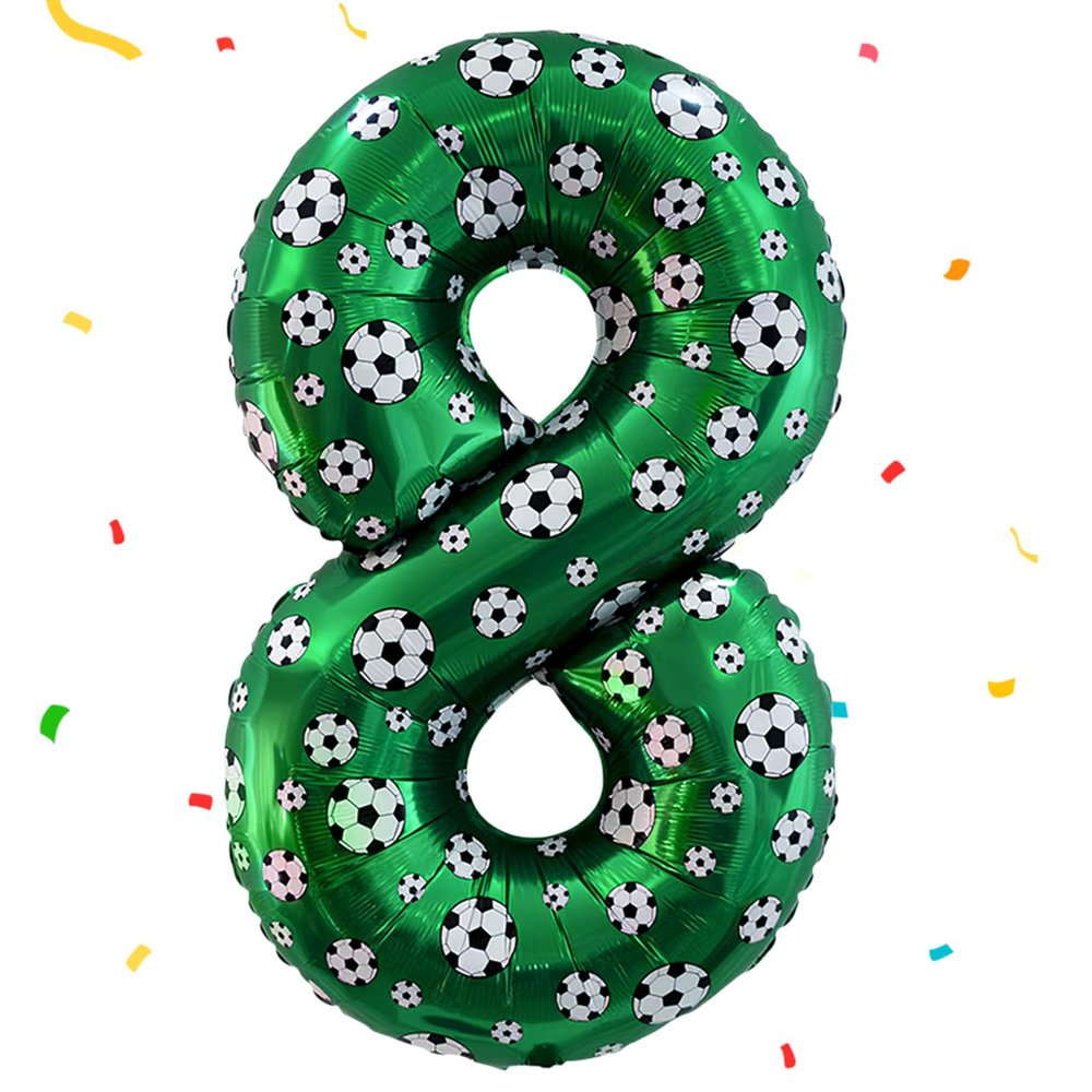 40-Inch Soccer Balloon Number 8
