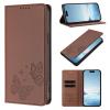 Samsung Galaxy A23 4G/5G RFID-Blocking PU Leather Flip Wallet Case with Kickstand, Brown view 1