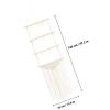 Kisangel Wall-Hanging Storage for Hair Clips and Bows with Cotton Rope view 2