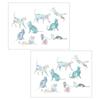 Angoily 2-Pack Cat-Shaped Static Window Stickers view 1