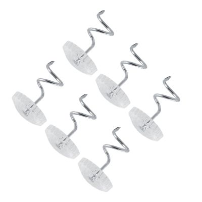 Transparent Upholstery Twist Pins, 50 Pack