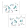 SUPVOX 2-Piece Cat Window Decorations view 1