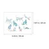 CVUTOVO 2-Pack Colorful Cat-Shaped Window Stickers view 2