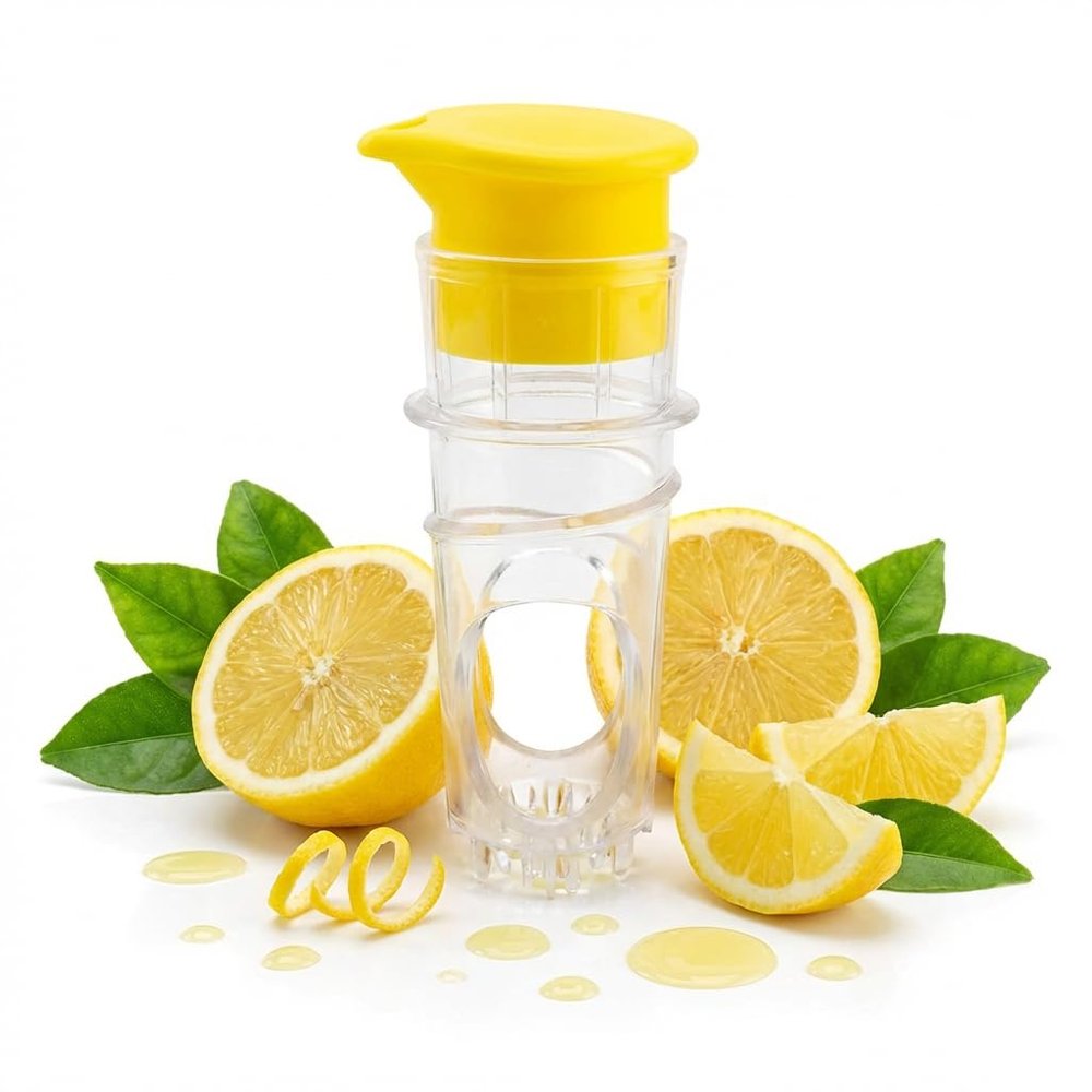 Manual Citrus Juicer, Lime Press, Mini Lemon Squeezer