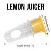 Manual Citrus Juicer, Lime Press, Mini Lemon Squeezer view 2