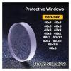 1-Piece D40–D60 Protective Window for 1064 nm Fiber Laser Cutting/Welding Machine (48 × 3 mm) view 3