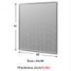 Self-Adhesive Magnetic Heat Shield, Fire-Resistant Aluminum Mat for Ovens and Grills, 60 x 40 cm, Wall and Cabinet Heat Protection view 2
