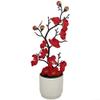 Artificial Winter Bonsai Plum Blossom view 1