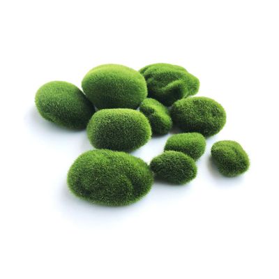 Artificial Moss Stones - 4 Pcs