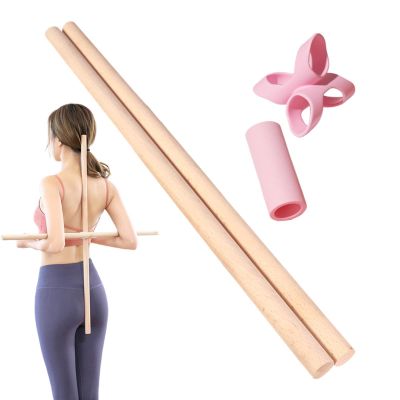 Yoga Stick Pilates Bar, Posture Correction Bar for Adults, Athletes, Beginners and Professionals