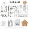 4 Pack Rub On Transfer Sheets A5 (19x14cm) view 2