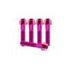 RISON-Titanium 5-Piece M6 x 1.0 x 40 mm Titanium Bicycle Stem Bolts, Tapered Hex Socket Head view 1