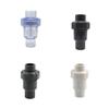 UPVC Ball Check Valve, 20/25/32/40/50 mm, Vertical, for Garden Irrigation and Aquariums (Gray, ID 50 mm) view 2