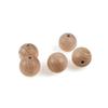 Half-Drilled Wooden Balls for Crafting (20 mm, 10 pcs) view 1