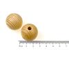 Half-Drilled Wooden Balls for Crafting (25 mm, 10 pcs) view 2