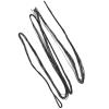 Cryfokt 12-Strand Archery Bowstring Set, High-Density Weave, Replacement for Recurve and American Hunting Bows, Fast String, Black, 66 in view 1