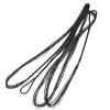 Cryfokt 12-Strand Archery Bowstring Set, High-Density Weave, Replacement for Recurve and American Hunting Bows, Fast String, Black, 66 in view 2