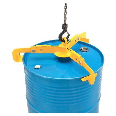 Alloy Steel Drum Clamps, Lifting Hooks and Spreaders, 1,000 lb, for 30–55 N Drums (D)