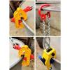 Drum Lifting Device with G80 Manganese Steel Chain Clamps, 2,200/4,400 lb Double-Chain Slings view 3