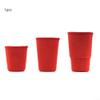 Insulated Neoprene Holder for Coffee and Tea Cups, Reusable Sleeve (L Red) view 3