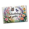 Butterflies in the Cottage Garden Souvenir Magnet view 1