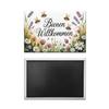 Wildflower Meadow Bee Welcome Souvenir Magnet view 2