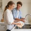 Kitchen Dish Towels, Cotton Blend view 2