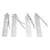 Sonew Stencil Ruler - Portable Multi-Functional Metal Ruler with 4 Cartoon Pattern Templates for Painting and Bookmarking view 2