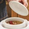 Haofy 1L Electric Stew Pot, Smart Ceramic Soup and Porridge Cooker, Mini Slow Cooker with Anti-Dry-Boil Protection, Multifunctional, EU Plug 220V view 4