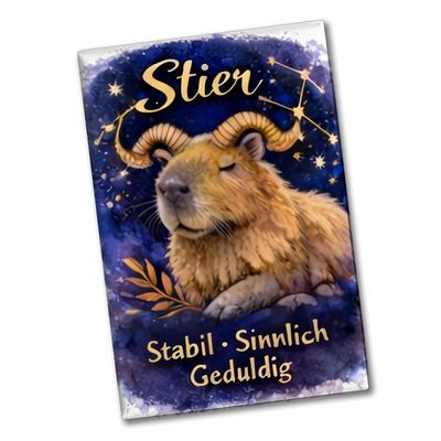 Taurus Zodiac Souvenir Magnet