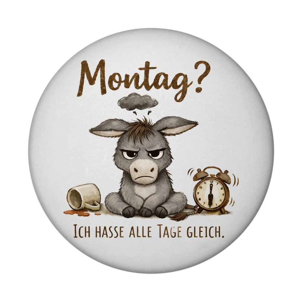 Eddi Donkey I Hate Every Day Magnet with Bottle Opener