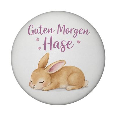 Sleeping Bunny Good Morning Magnet with Bottle Opener