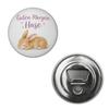 Sleeping Bunny Good Morning Magnet with Bottle Opener view 2