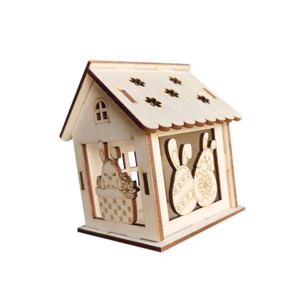 Ysyqkn DIY Wooden House Set - 3D Craft Kit