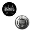 Hamburg Skyline Magnet with Bottle Opener view 2