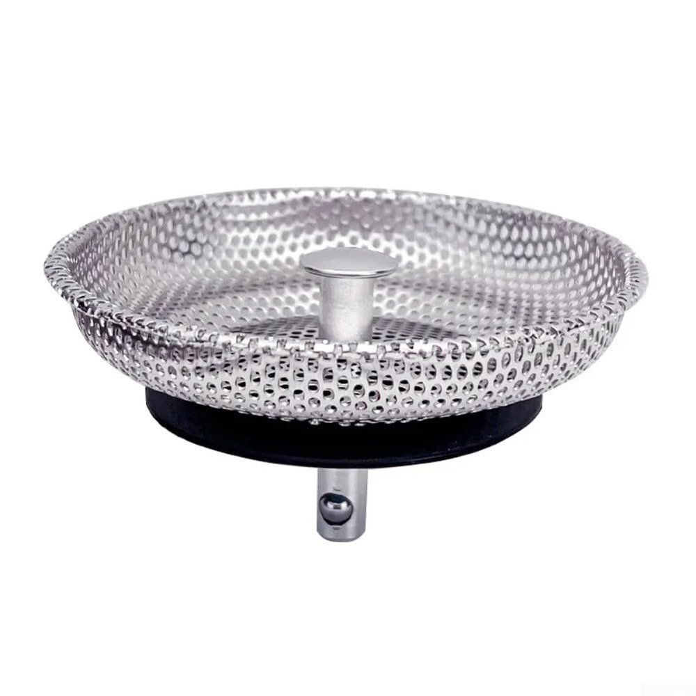 Startbuymore Drain Strainer for Kitchen Sinks, Replacement Drain Filter, Stainless Steel