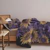 Yellow Sunflower and Purple Mushroom Floral Duvet Cover Set, 240 x 260 cm view 4