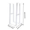 VALICLUD Adjustable PC Tower Holder, Carbon Steel, for Under-Desk Use view 2