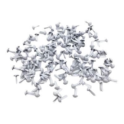 HHRJNUST 200 Mini Brads Paper Fasteners