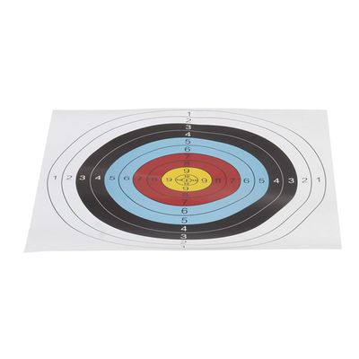 Paper Targets 40 x 40 cm, 20 Pieces, Coated Paper
